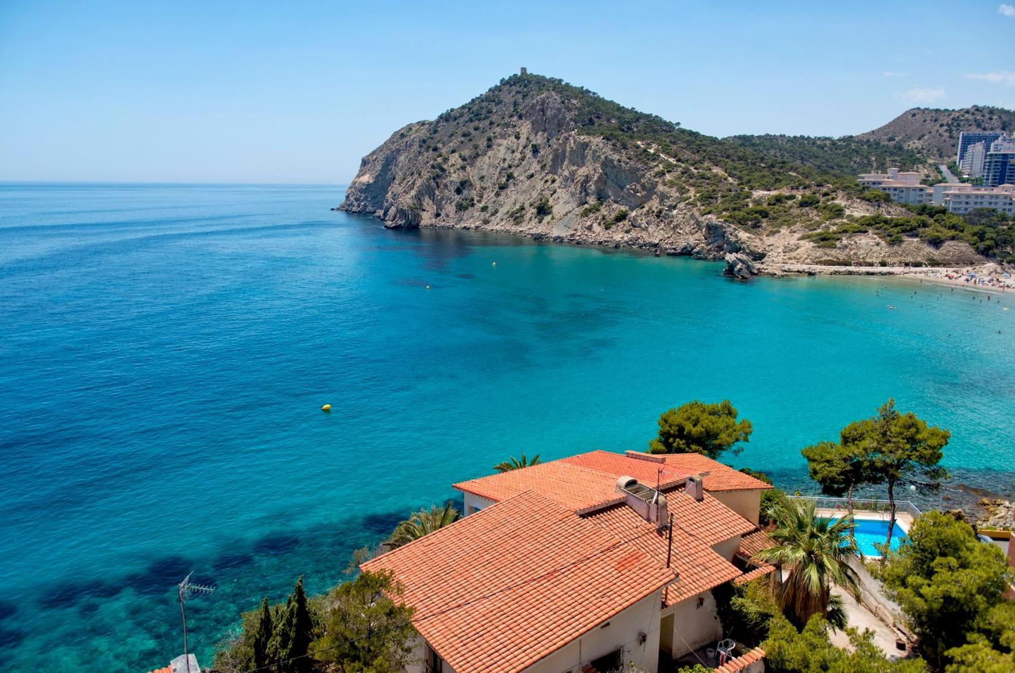 Aparthotel Ola Blanca Cala de Finestrat Esterno foto
