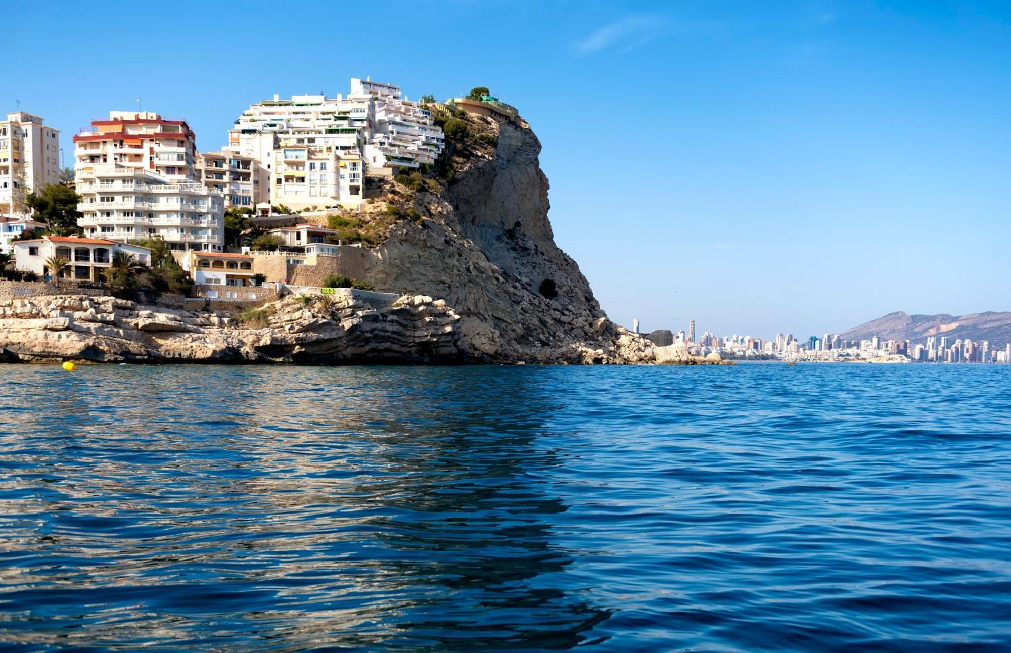 Aparthotel Ola Blanca Cala de Finestrat Esterno foto