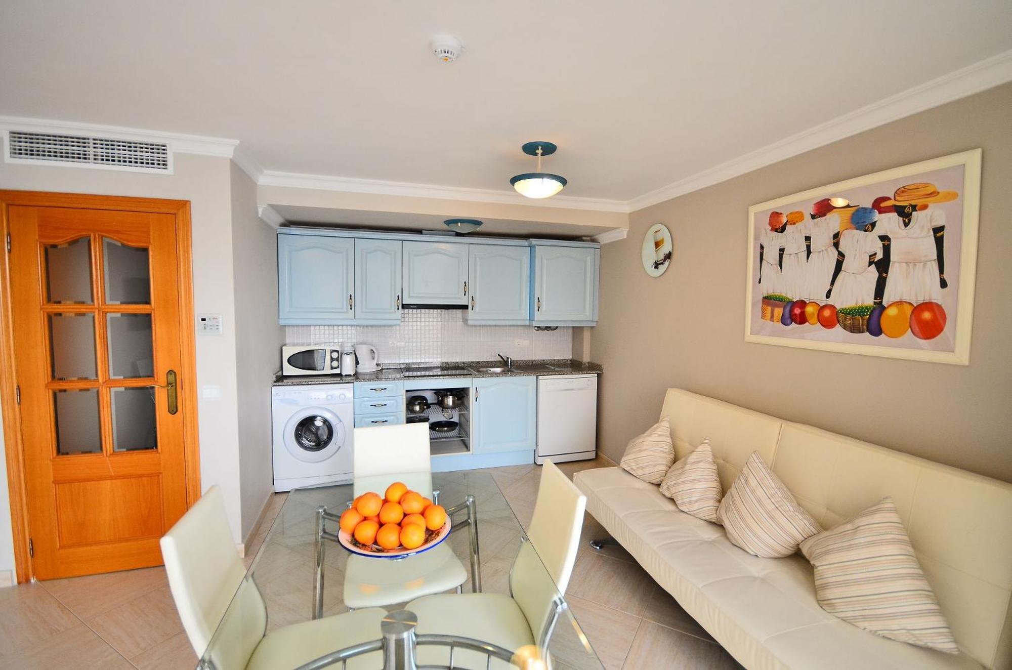 Aparthotel Ola Blanca Cala de Finestrat Esterno foto