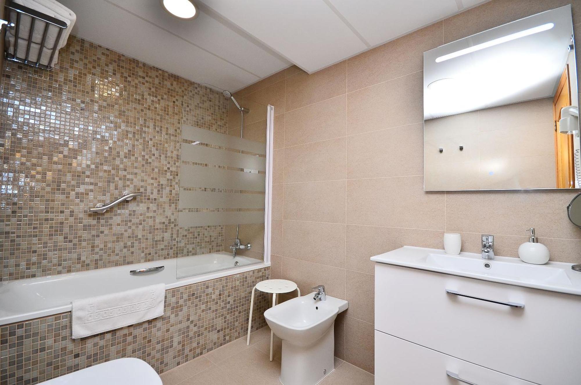 Aparthotel Ola Blanca Cala de Finestrat Esterno foto